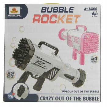 DUŻY PISTOLET DO BANIEK MYDLANYCH BAŃKI 528-18A