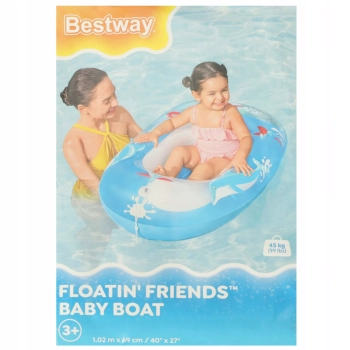 Ponton dla dzieci do pływania delfin Bestway 34037