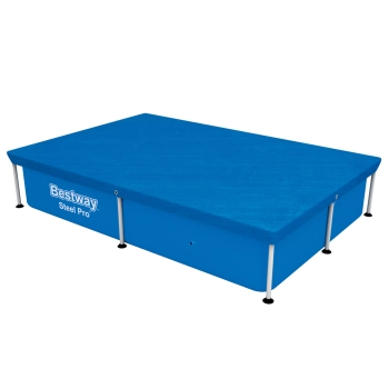 Przykrycie 221 x 150cm na basen stelażowy Bestway 58103