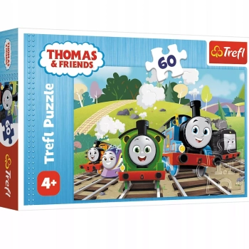 Puzzle Tomek i Przyjaciele 60 el. Tomek na wycieczce Trefl 17379
