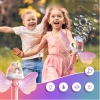 Magiczna różdżka do baniek mydlanych maszynka bańki światło jednorożec P148