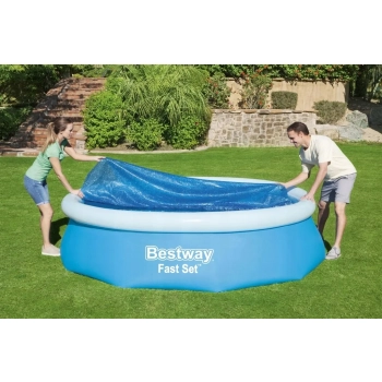 Bestway pokrywa solarna na basen 366 cm 58242