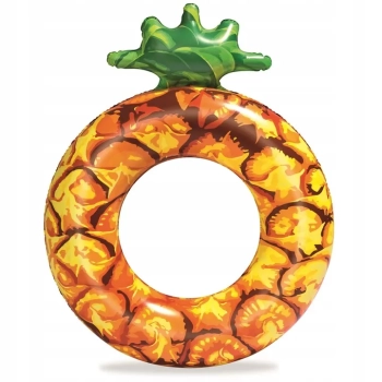 Bestway duże kółko koło do pływania 116x88 cm 36121 ananas