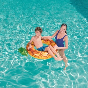 Bestway duże kółko koło do pływania 116x88 cm 36121 ananas