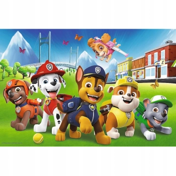 Puzzle Psi patrol 60 elementów Psi Patrol na polanie Trefl 17375