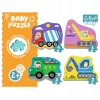 Puzzle Baby pojazdy na budowie Trefl 36072