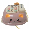 Telefon kotek jeździk dźwięk światło gryzak 215Z