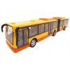 Duży autobus przegubowy zdalnie sterowany 44cm pilot światła 676Ż