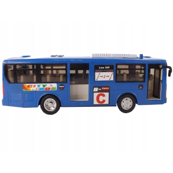 DUŻY AUTOBUS OTWIERANE DRZWI DŹWIĘKI ŚWIATŁA 8915N