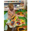 Puzzle drewniane edukacyjne klocki dla dzieci 15Ł