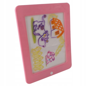 ZNIKOPIS MAGICZNA TABLICA LED Z SZABLONAMI 182R