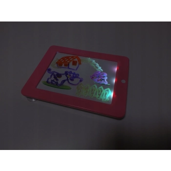 ZNIKOPIS MAGICZNA TABLICA LED Z SZABLONAMI 182R