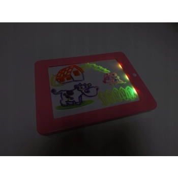 ZNIKOPIS MAGICZNA TABLICA LED Z SZABLONAMI 182R