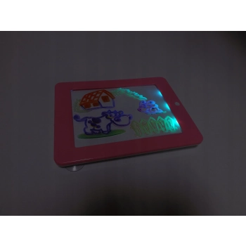 ZNIKOPIS MAGICZNA TABLICA LED Z SZABLONAMI 182R