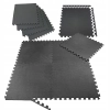 Gruba mata piankowa Eva duże puzzle piankowe XXL 120x120x 1cm 4szt EM1001CZ