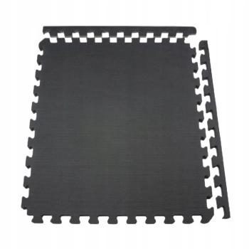 Gruba mata piankowa Eva duże puzzle piankowe XXL 120x120x 1cm 4szt EM1001CZ