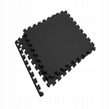Gruba mata piankowa Eva duże puzzle piankowe XXL 120x120x 1cm 4szt EM1001CZ