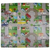Gruba mata piankowa Eva duże puzzle pankowe 120x120x 1cm ulica EM2002P