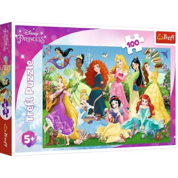 Puzzle Trefl Disney Księżniczki 100 el. Czarujące księżniczki 16417