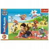Puzzle TREFL Maxi 24 elementów Psi Patrol Zabawa na kocu 14346