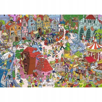 Puzzle Spy Guy Lost Items: Gdańsk Rodzina Treflików 500 el. Trefl 37479