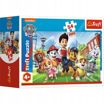 Puzzle 54 mini Psi Patrol 54 elementy Psi Patrol 4+ Trefl 19755