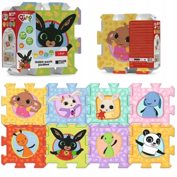 Puzzle piankowe układanka puzzlopianka Bing baby 0+ 61613