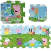 Puzzle piankowe układanka puzzlopianka Świnka Peppa baby 0+ 61612