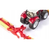Siku Farmer Traktor Steyr z kosiarkami marki Pöttinger metal model S1672