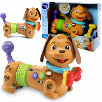 Interaktywny piesek wędrowniczek zabawka edukacyjna 12m+ Trefl vTech 61369