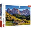 Puzzle Dolina Val di Funes, Dolomity, Włochy 1500 elementów Trefl 26163