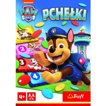 Rodzinna gra zręcznościowa Psi Patrol pchełki Trefl 02690