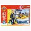 Puzzle 20 miniMAXI Strażak Sam 20 elementów bohaterski Sam 3+ Trefl 21114