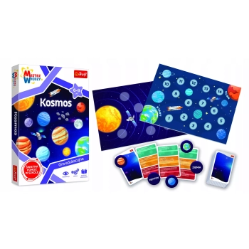 Gra dla dzieci edukacyjna Kosmos Mistrz Wiedzy Trefl 01956