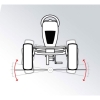 BERG Gokart na Pedały XL X-Plore BFR Pompowane Koła od 5 lat do 100 kg