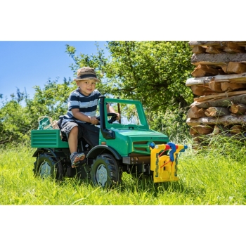 Rolly Toys Ciężarówka Samochód na Pedały  Unimog Mercedes-Benz Wyciągarka