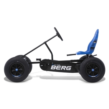 BERG Gokart na Pedały XL B.Pure Blue BFR Pompowane Koła od 5 lat do 100 kg