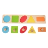 CLASSIC WORLD Układanka MONTESSORI dla Dzieci Nauka Kształtów Figur Kolorów 7 el.