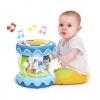 WOOPIE BABY Bębenek Pozytywka Projektor 3w1 Zabawka Muzyczna dla Niemowląt + Walec Roller do Nauki Raczkowania