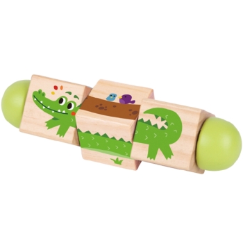 Tooky Toy Edukacyjne Pudełko Montessori Puzzle Układanka Sorter Ciągacz Nawlekanka 6w1 od 19 miesiąca