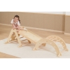VIGA Drewniany Bujak Naturalny Montessori