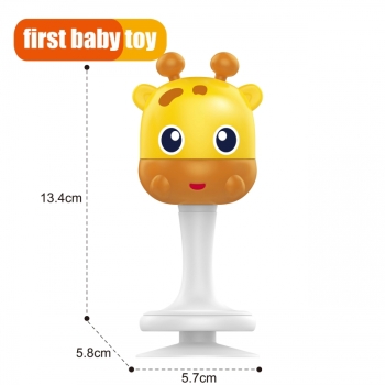 WOOPIE BABY Grzechotka Żółta Żyrafa 0m+