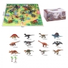 WOOPIE Zestaw Figurki Dinozaury  XL + Mata