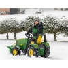 RollyX-Trac Premium John Deere Traktor na Pedały Łyżka Ciche Koła  3-10 Lat do 50kg Rolly Toys - Zielony
