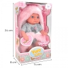 WOOPIE ROYAL Pierwsza Lalka Bobas z Kocykiem Króliczkiem 23 cm