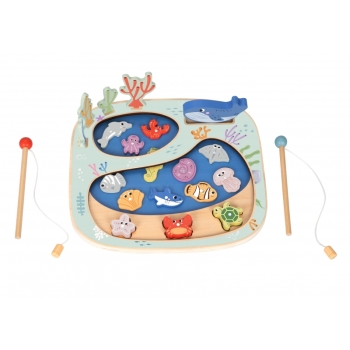TOOKY TOY Złowić Rybkę Gra Zręcznościowa Układanka Montessori