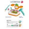 WOOPIE Gra MONTESSORI 4w1 Łowienie Rybek Waga Szalkowa Uderz w Kreta i Marchewki