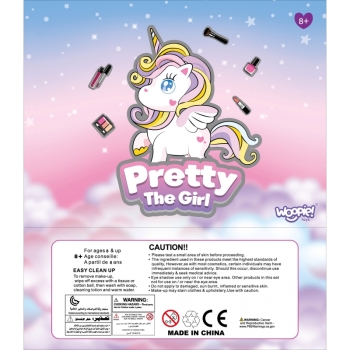 WOOPIE ART&FUN Zestaw do Makijażu Kosmetyczka w Kuferku 27 el. XXL SPA