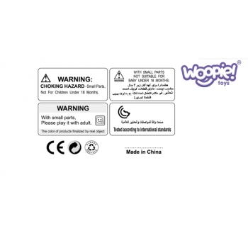 WOOPIE BABY Wielofunkcyjny Domek Aktywności Montessori 9w1 - 18m+