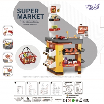 WOOPIE Interaktywny  Super Market dla Dzieci Akcesoria